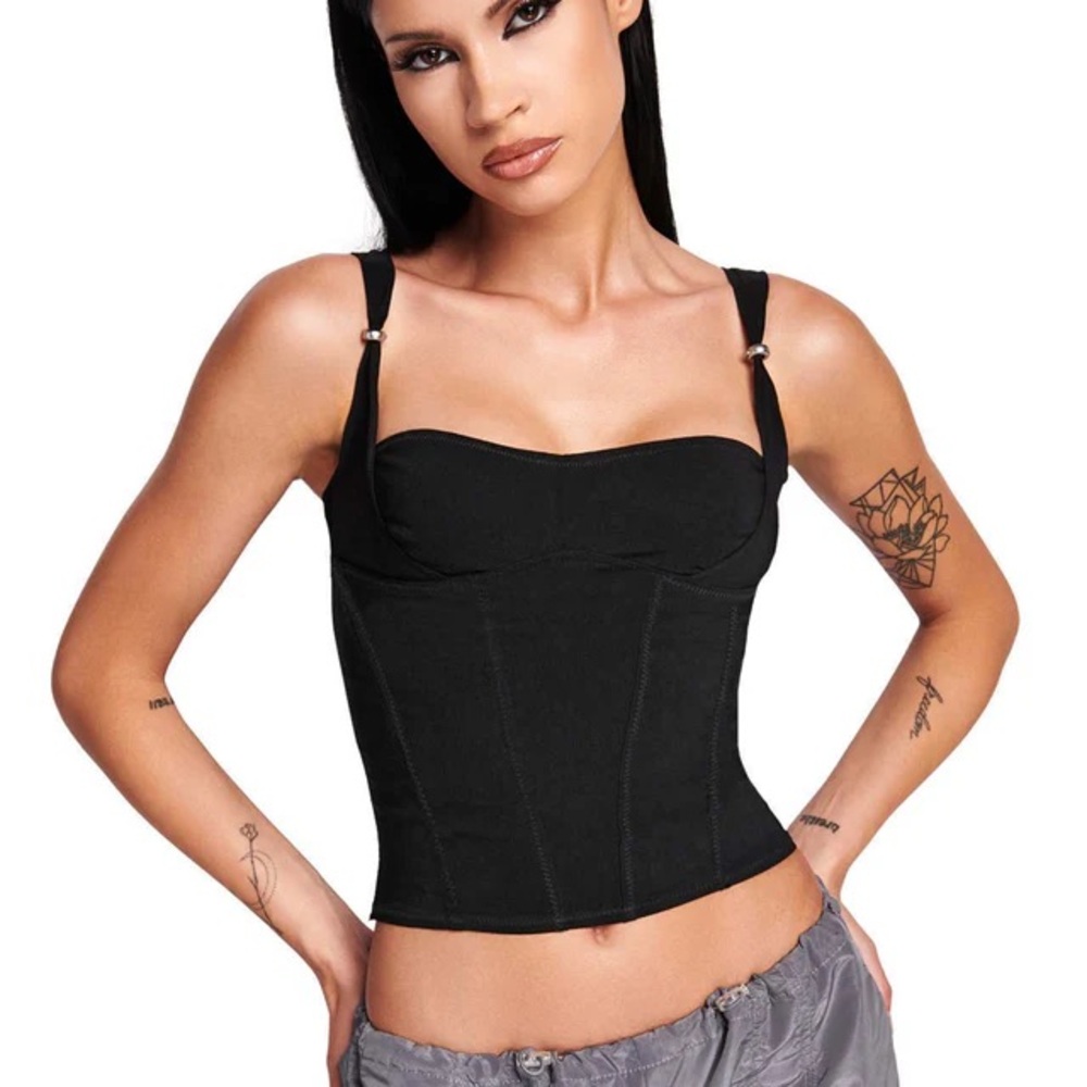 Black Corset Top